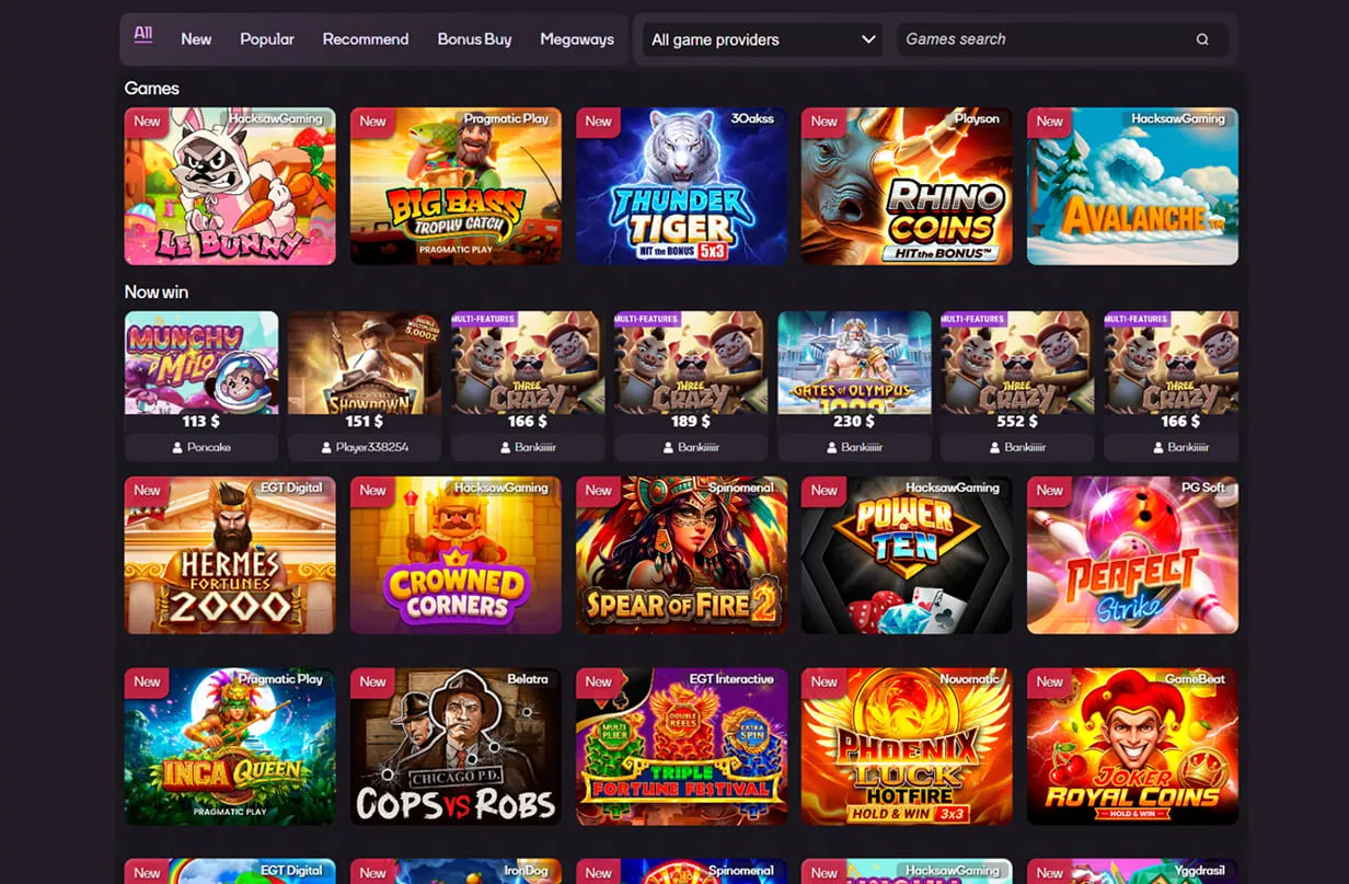 SYKAAA Casino игры